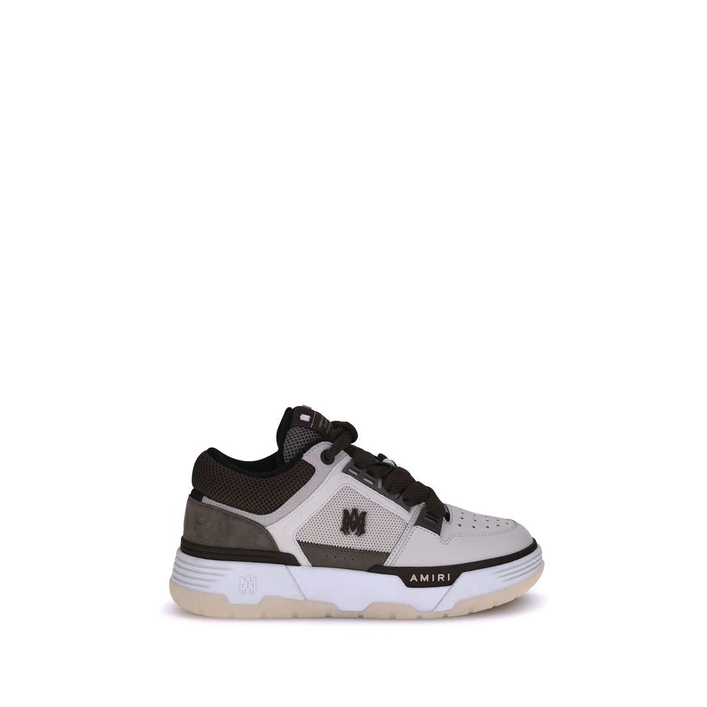Amiri Brown Calf Leather Bos Taurus Low Top Sneakers - EU42/US9