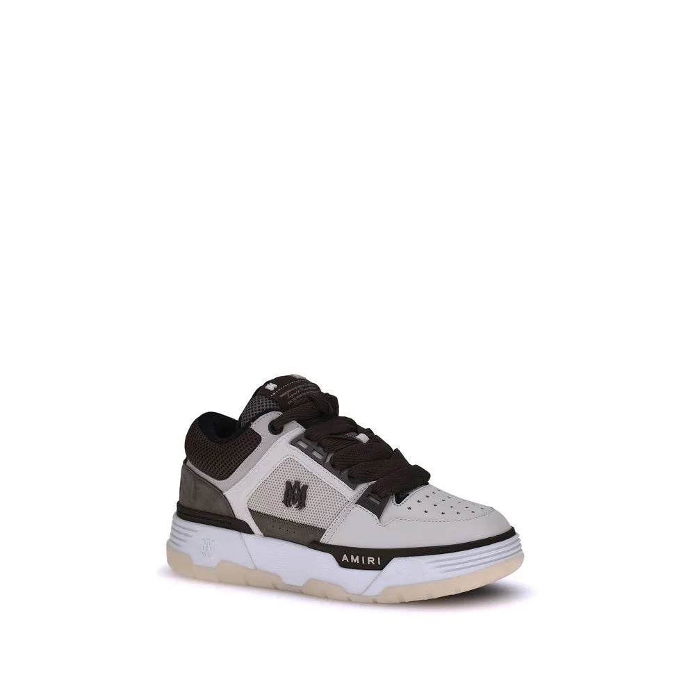 Amiri Brown Calf Leather Bos Taurus Low Top Sneakers - EU42/US9