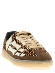 Amiri Brown Cowhide Sneakers
