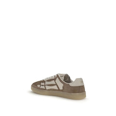 Amiri Croc Debossed Pacific Bones Sneakers - Sneakers
