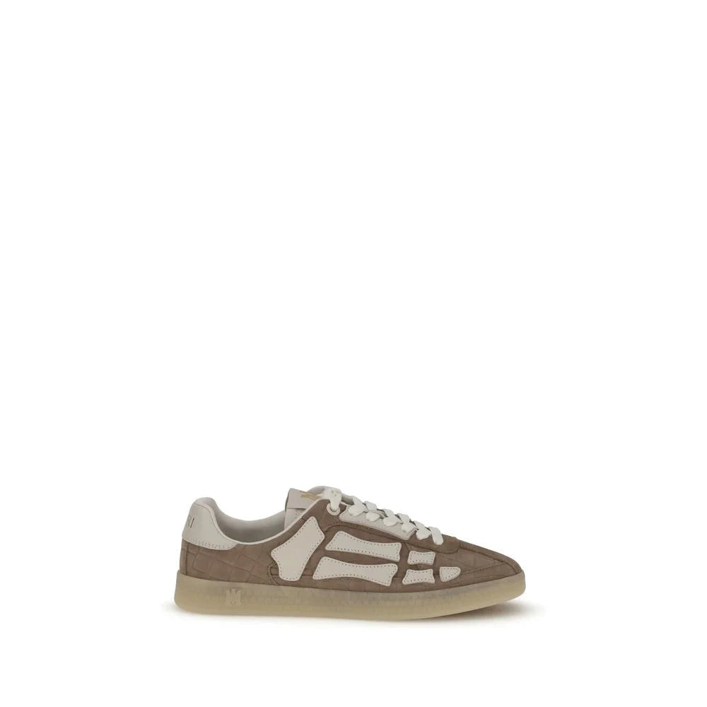 Amiri Croc Debossed Pacific Bones Sneakers - Sneakers