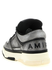 Amiri Gray Bovine Leather Chunky Sneakers
