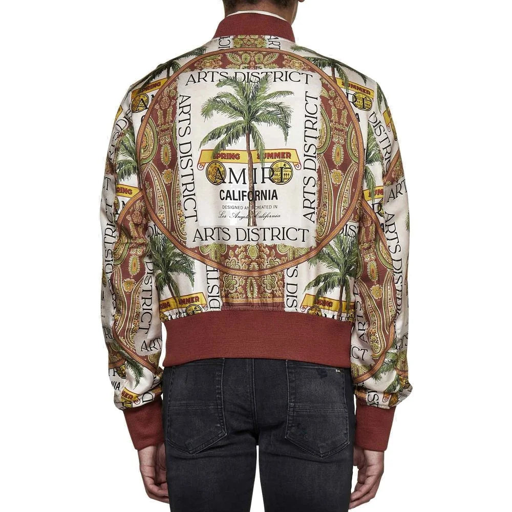 Amiri Printed Silk Jacket - Bomber Jackets