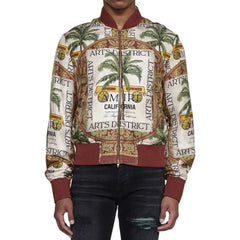 Amiri Printed Silk Jacket - Bomber Jackets