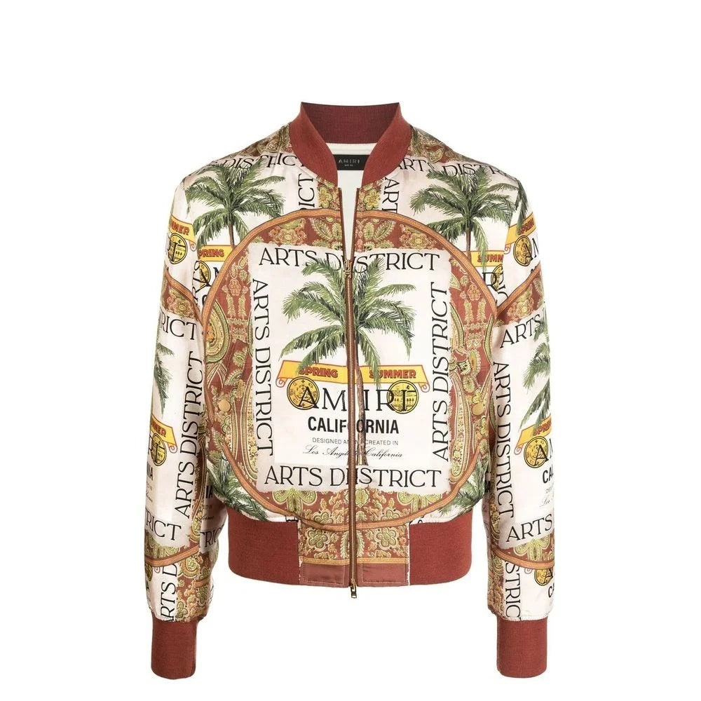 Amiri Printed Silk Jacket - Bomber Jackets