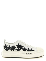 Amiri White Cotton Low Top Sneakers