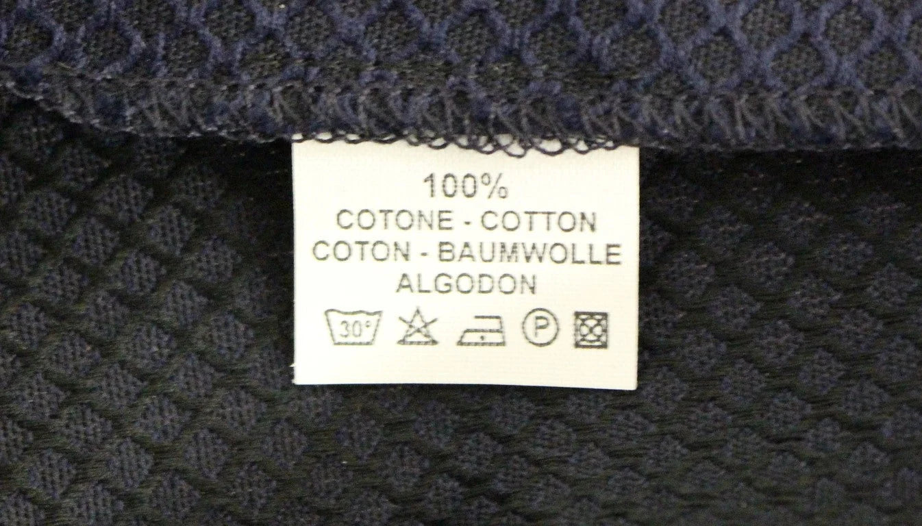 Andrea Incontri Blue Cropped Cotton Pants - Trousers