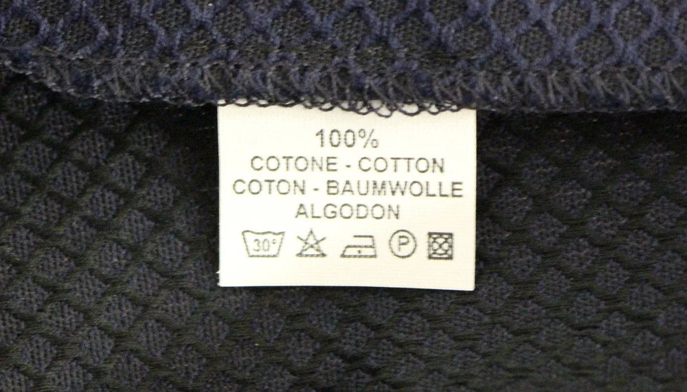 Andrea Incontri Blue Cropped Cotton Pants - Trousers