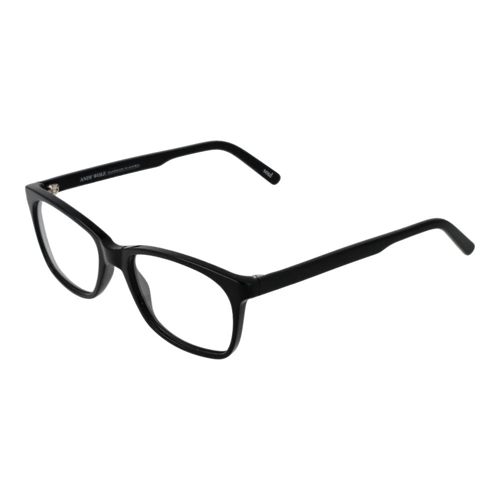 Andy Wolf Black Unisex Glasses Frame - Eyeglasses