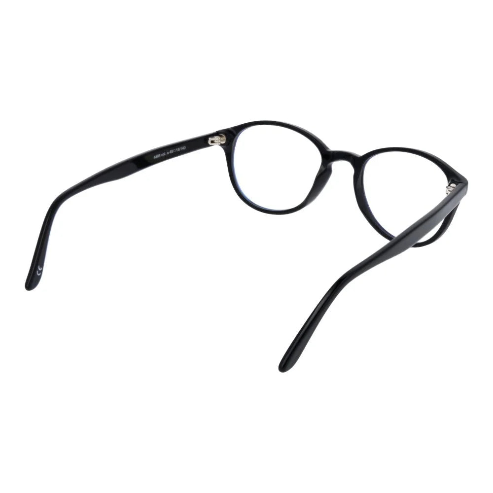 Andy Wolf Black Unisex Glasses Frame - Eyeglasses