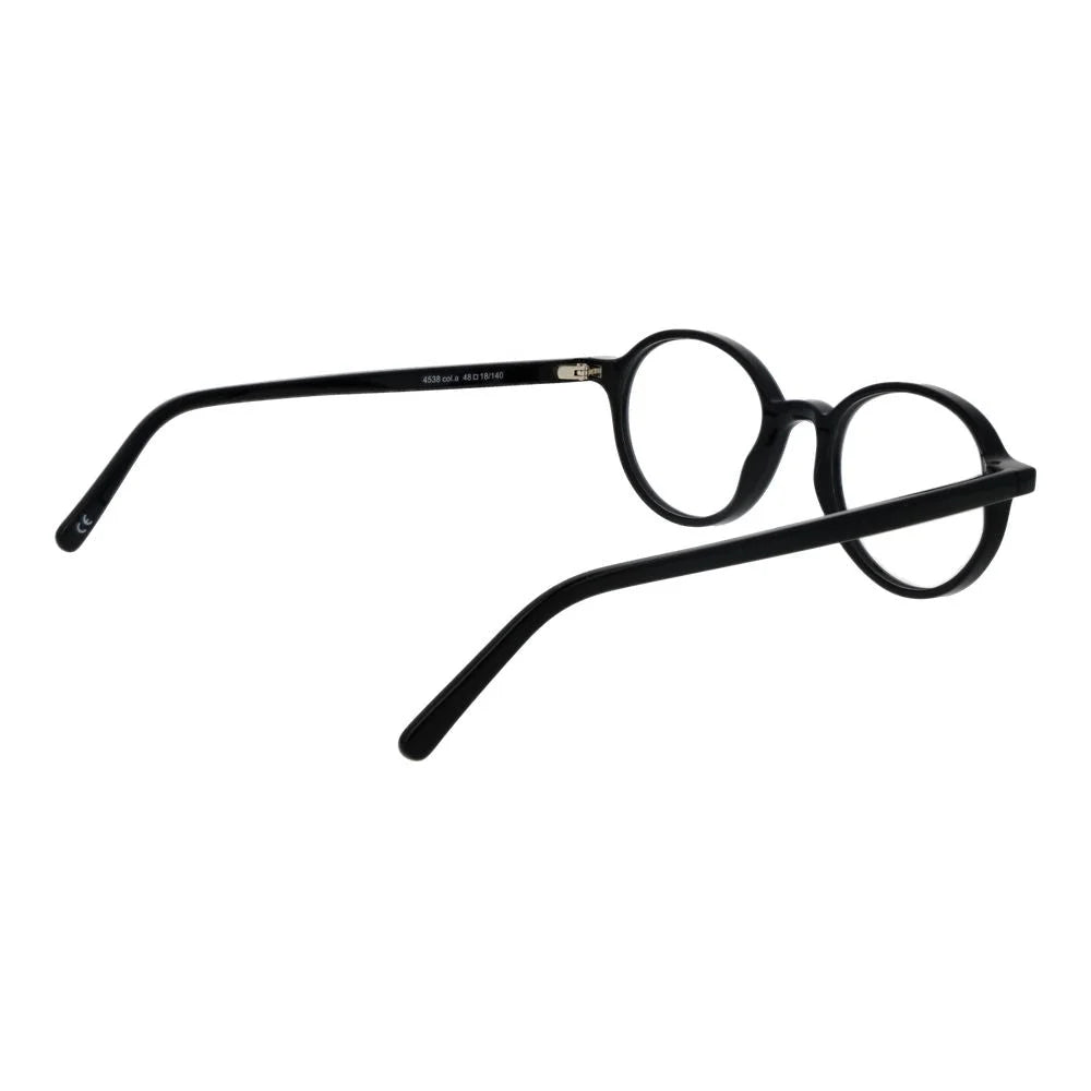 Andy Wolf Black Unisex Glasses Frame - Eyeglasses