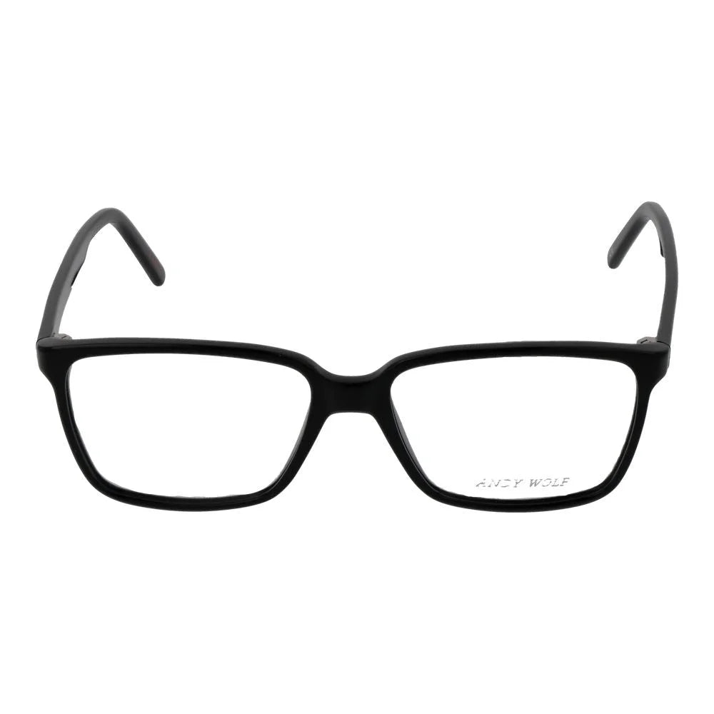 Andy Wolf Black Unisex Glasses Frame - Eyeglasses