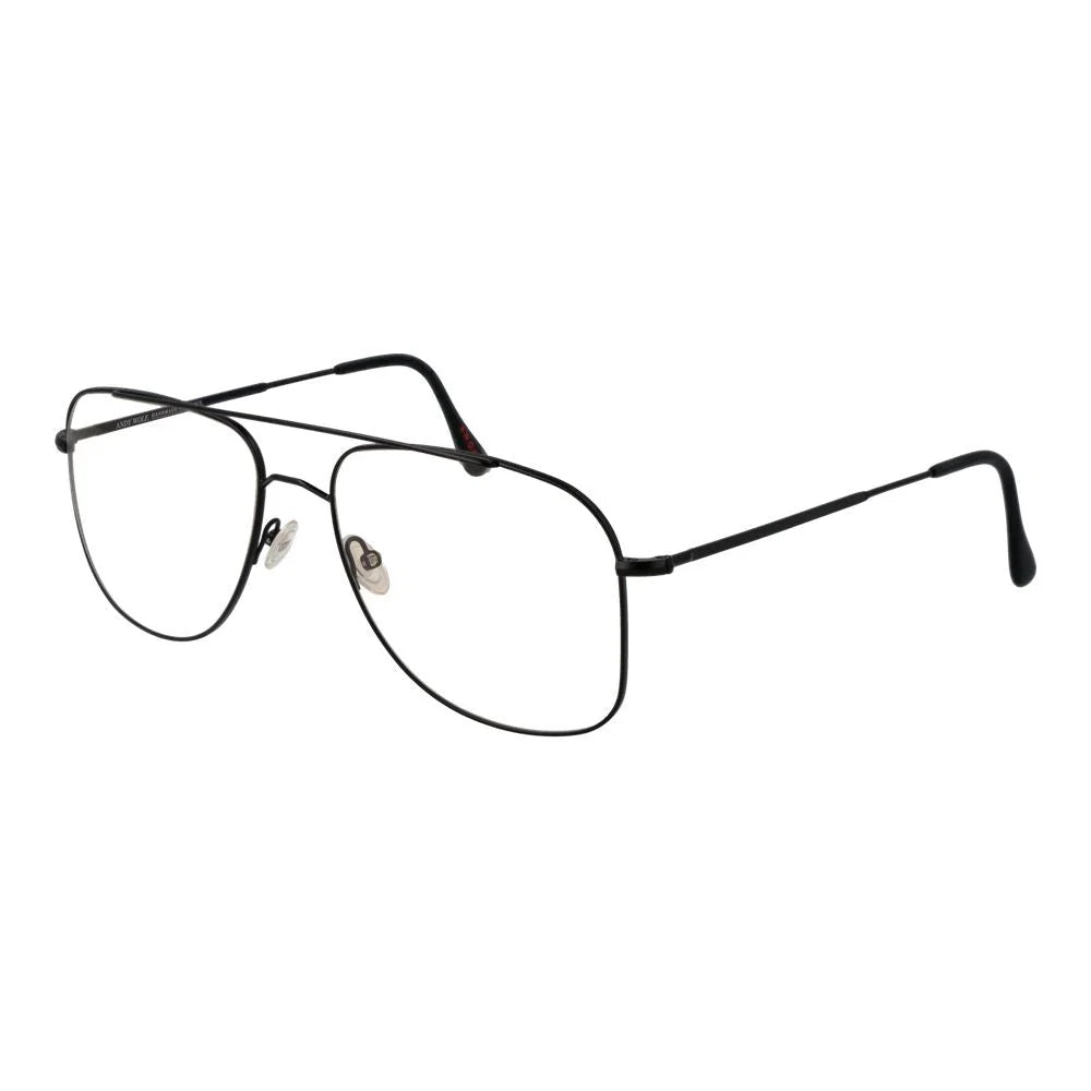 Andy Wolf Black Unisex Glasses Frame - Eyeglasses