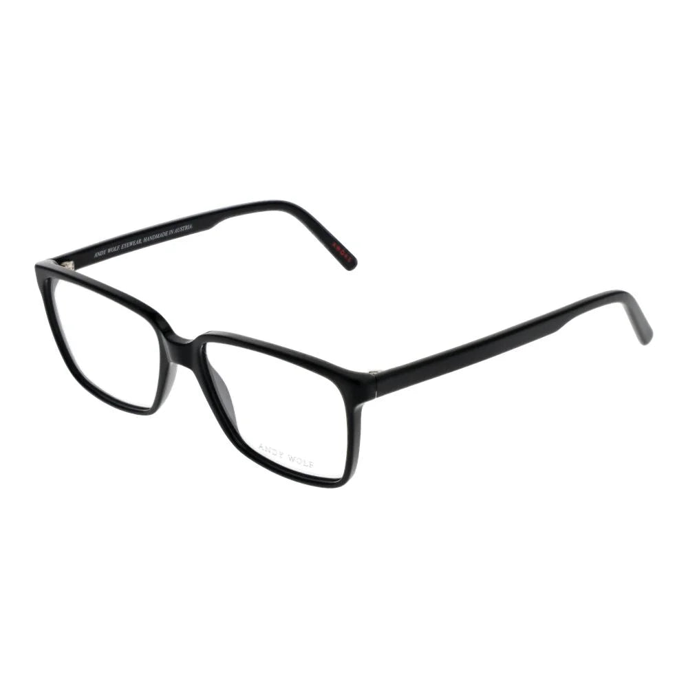 Andy Wolf Black Unisex Glasses Frame - Eyeglasses