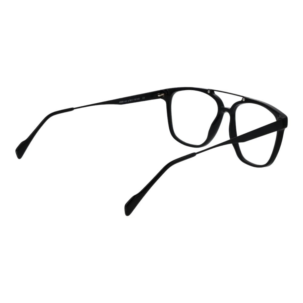 Andy Wolf Black Unisex Glasses Frame - Eyeglasses