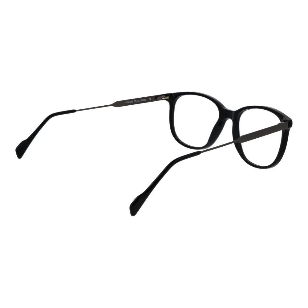 Andy Wolf Black Unisex Glasses Frame - Eyeglasses
