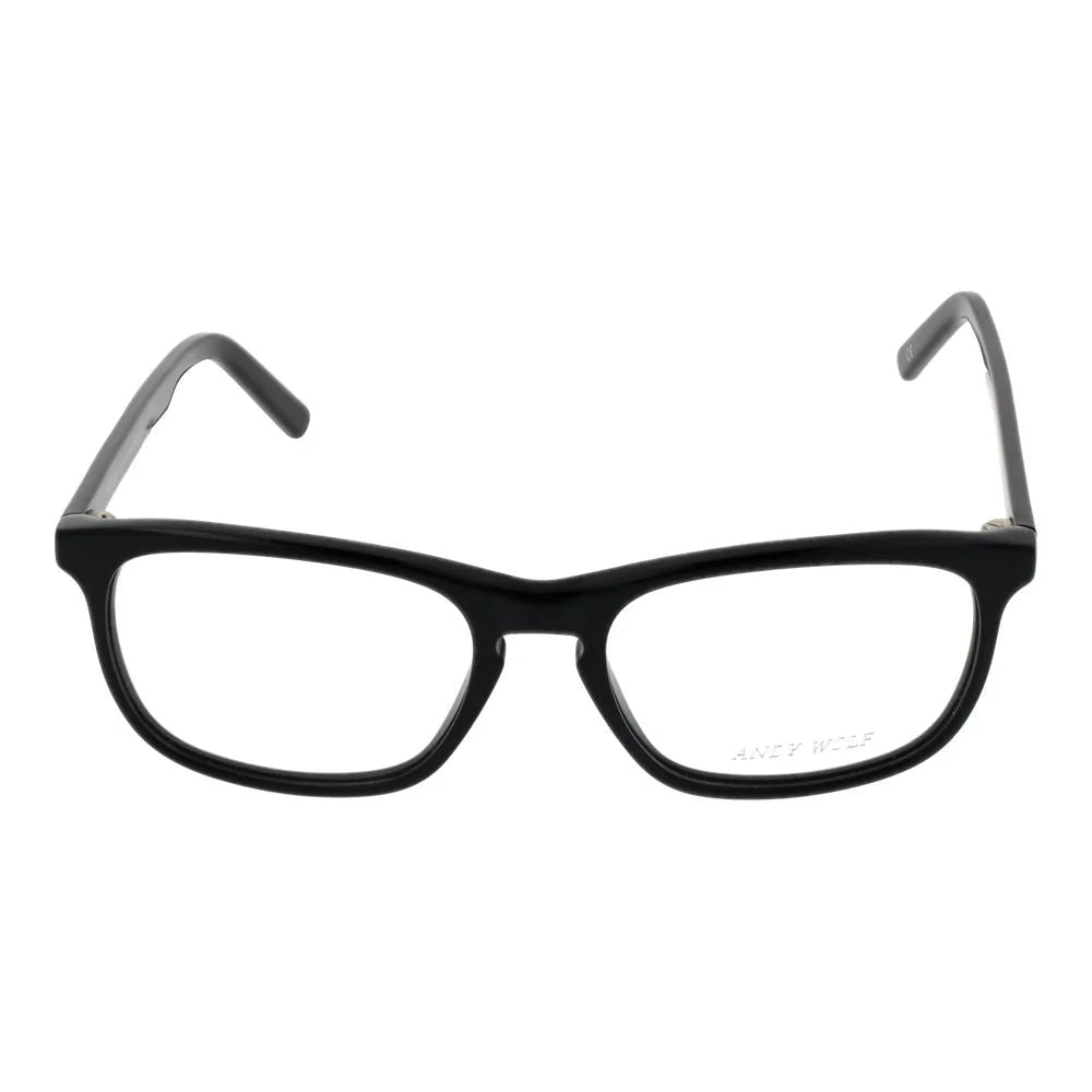 Andy Wolf Black Unisex Glasses Frame - Eyeglasses