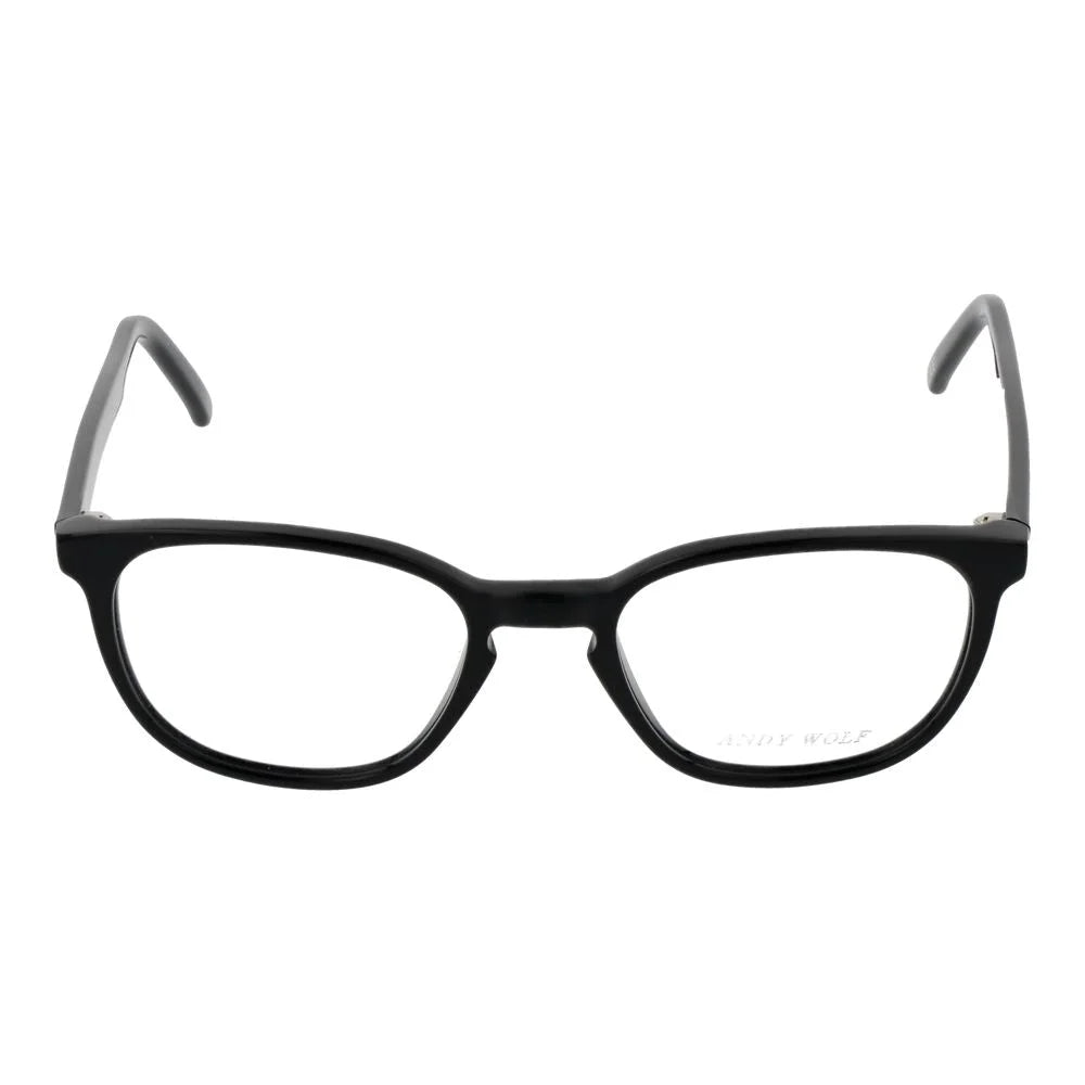 Andy Wolf Black Unisex Glasses Frame - Eyeglasses