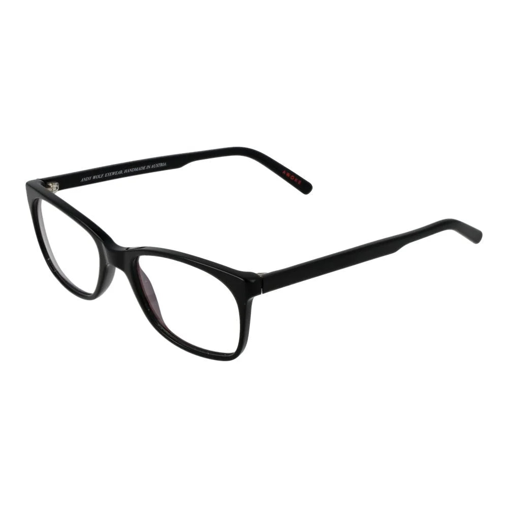 Andy Wolf Black Unisex Glasses Frame - Eyeglasses