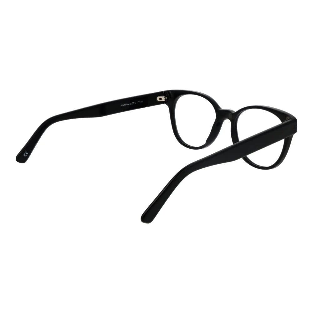Andy Wolf Black Unisex Glasses Frame - Eyeglasses