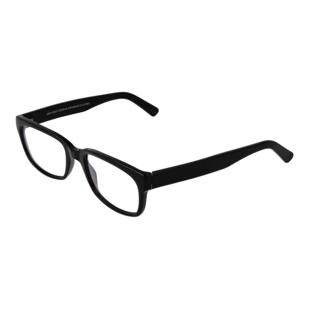 Andy Wolf Black Unisex Glasses Frame - Eyeglasses