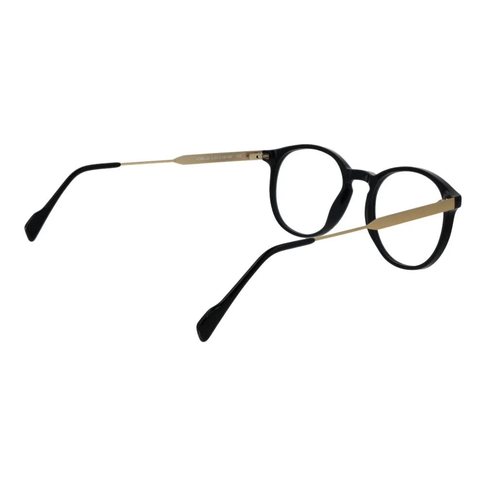 Andy Wolf Black Unisex Glasses Frame - Eyeglasses