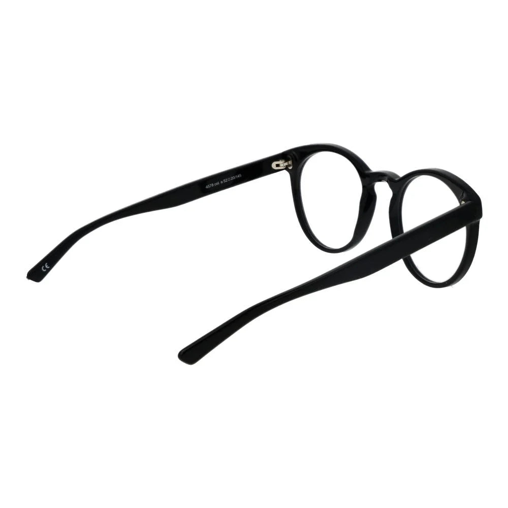 Andy Wolf Black Unisex Glasses Frame - Eyeglasses