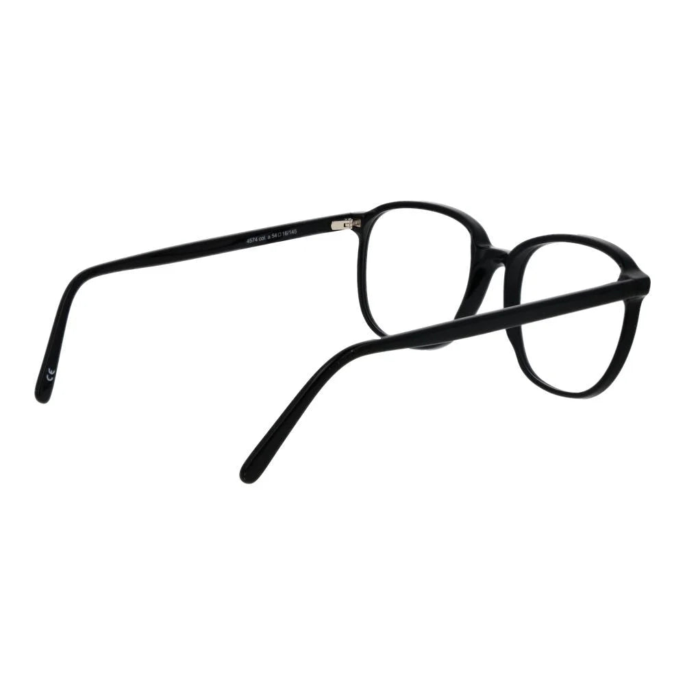 Andy Wolf Black Unisex Glasses Frame - Eyeglasses