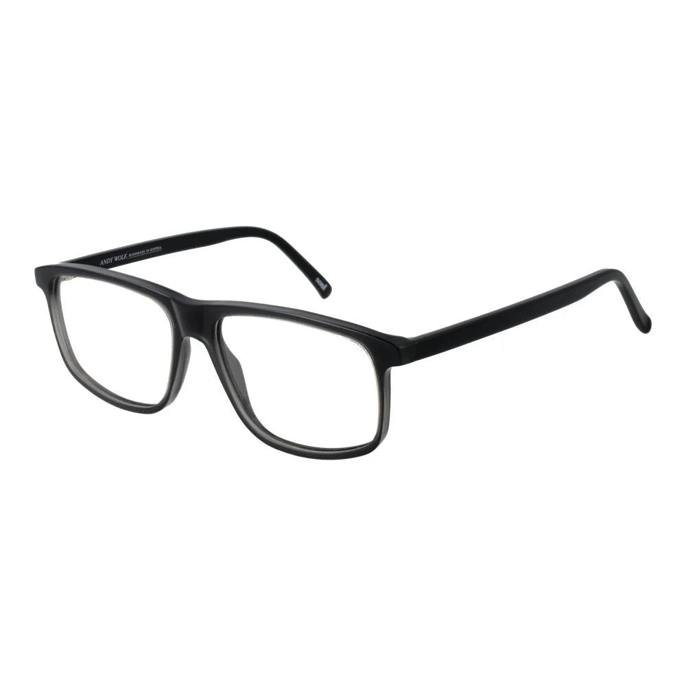 Andy Wolf Black Unisex Glasses Frame - Eyeglasses