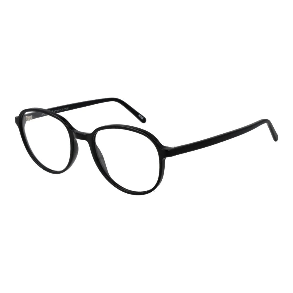 Andy Wolf Black Unisex Glasses Frame - Eyeglasses