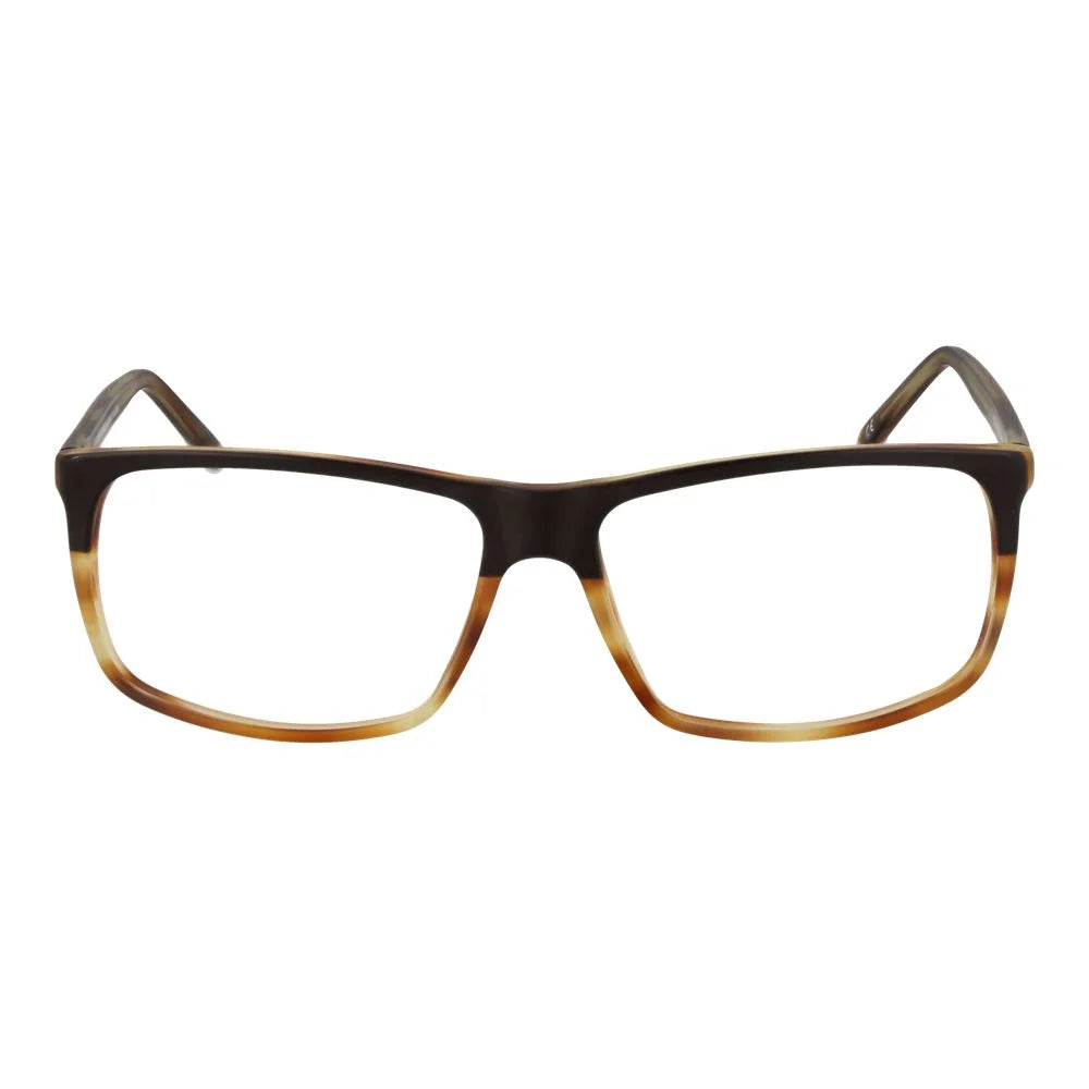 Andy Wolf Brown Unisex Glasses Frame - Eyeglasses