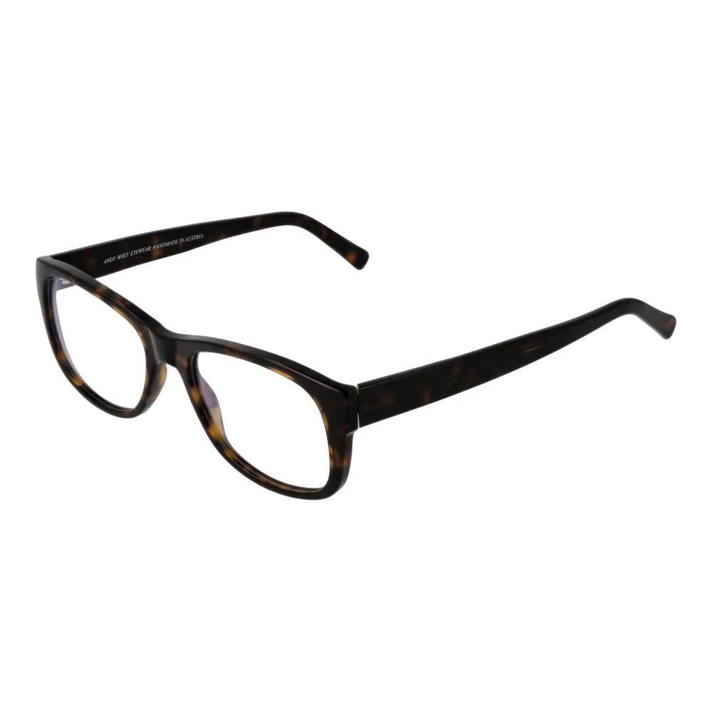 Andy Wolf Brown Unisex Glasses Frame - Eyeglasses