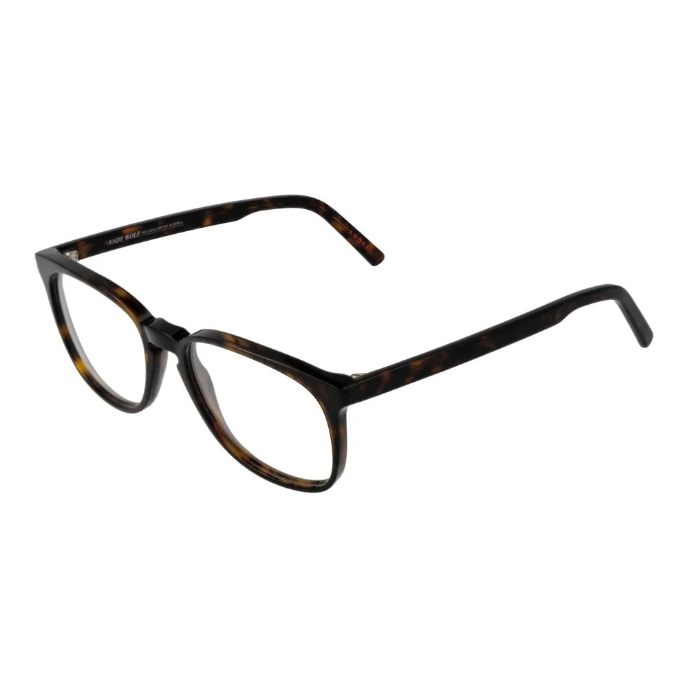 Andy Wolf Brown Unisex Glasses Frame - Eyeglasses