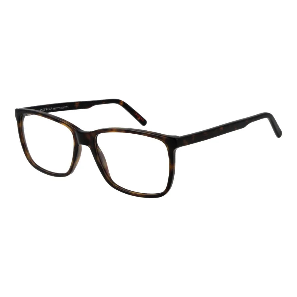 Andy Wolf Brown Unisex Glasses Frame - Eyeglasses