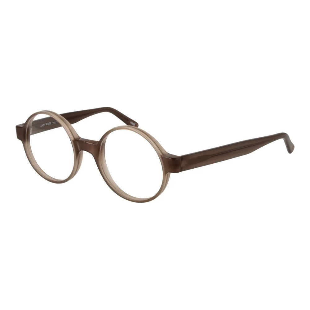 Andy Wolf Brown Unisex Glasses Frame - Eyeglasses