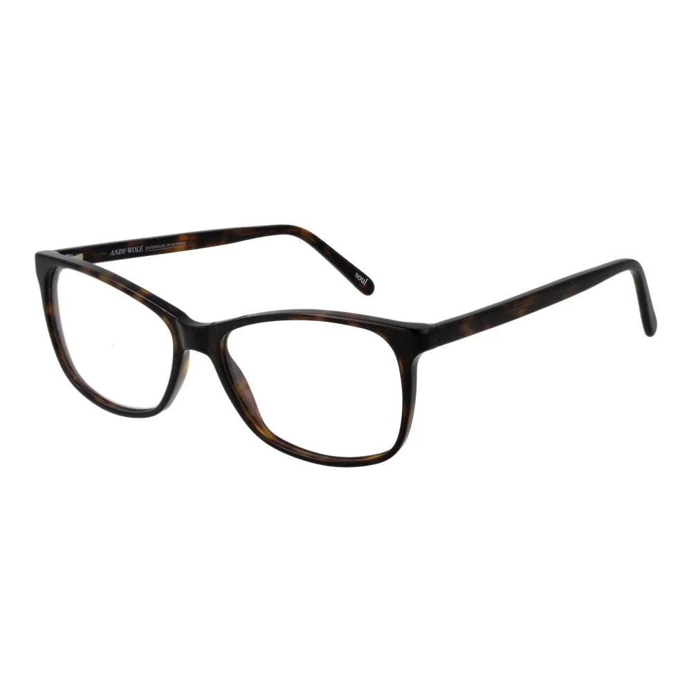 Andy Wolf Brown Unisex Glasses Frame - Eyeglasses