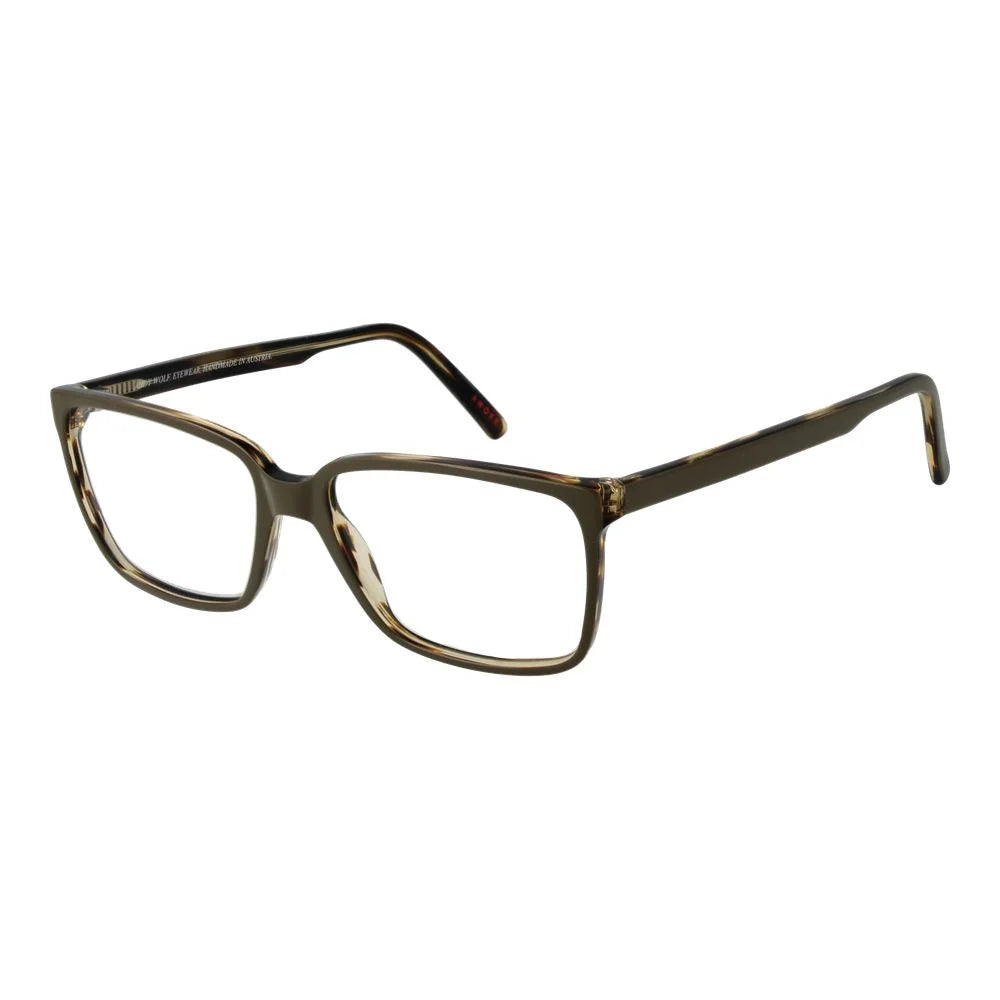 Andy Wolf Brown Unisex Glasses Frame - Eyeglasses