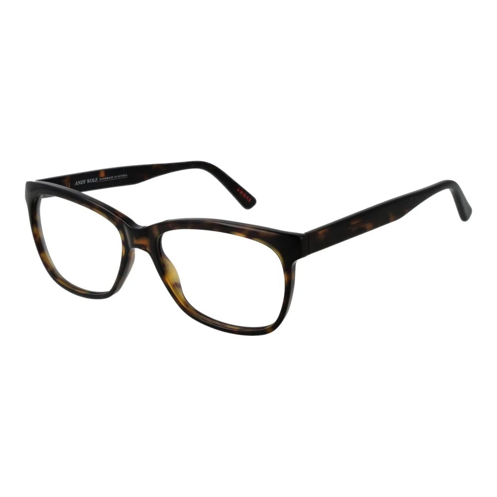 Andy Wolf Brown Unisex Glasses Frame - Eyeglasses