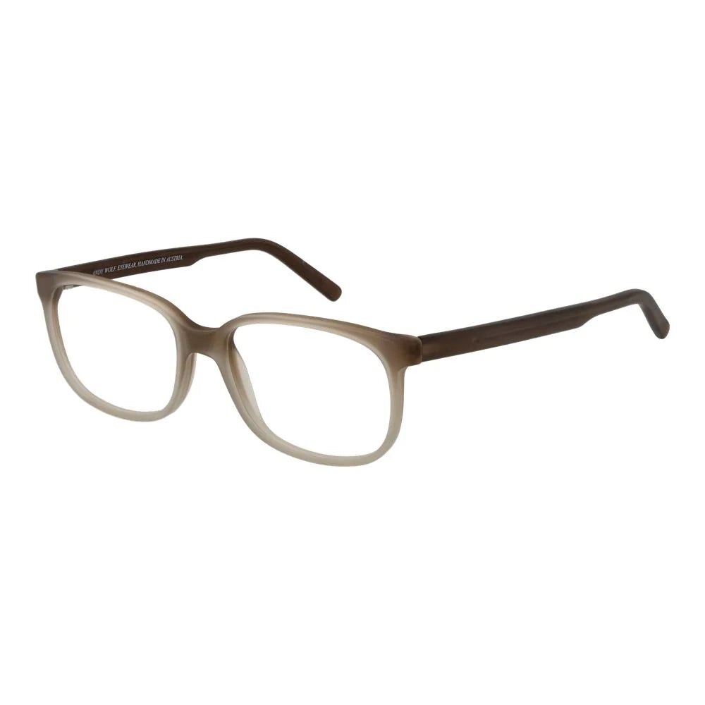 Andy Wolf Brown Unisex Glasses Frame - Eyeglasses