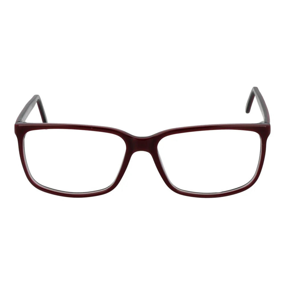 Andy Wolf Burgundy Unisex Glasses Frame - Eyeglasses