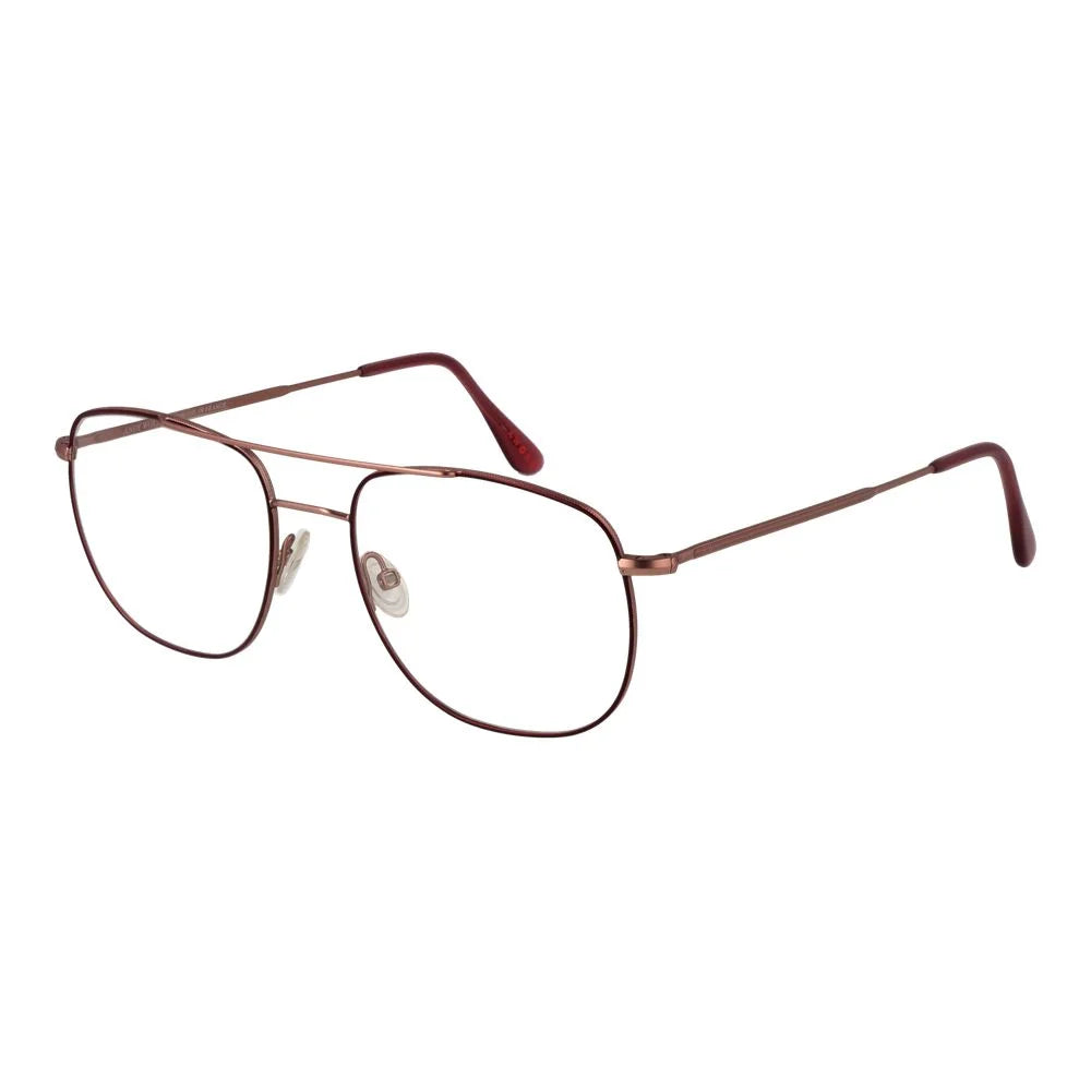 Andy Wolf Burgundy Unisex Glasses Frame - Eyeglasses