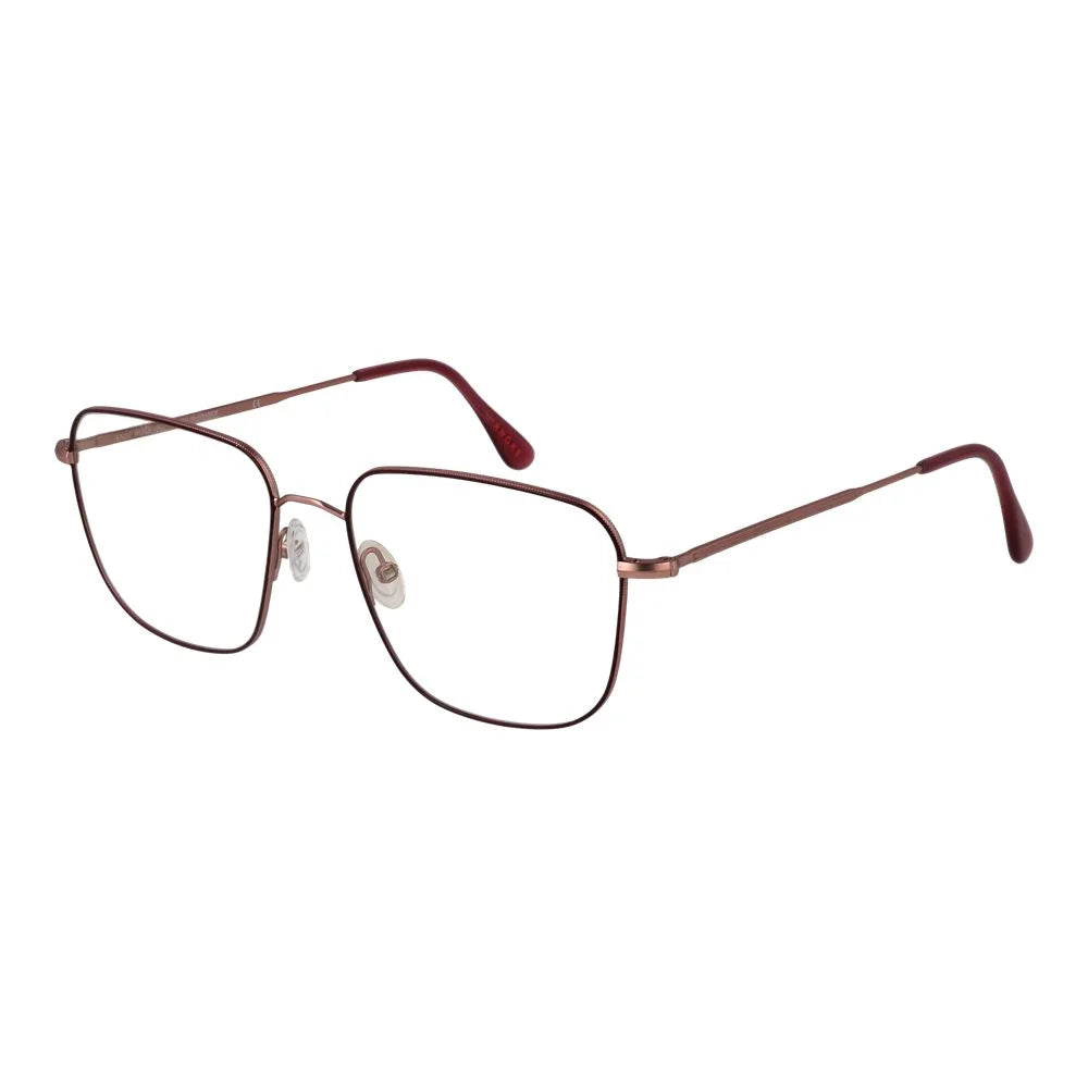 Andy Wolf Burgundy Unisex Glasses Frame - Eyeglasses