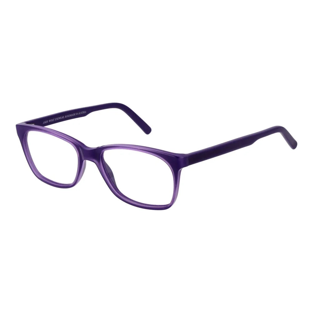 Andy Wolf Purple Unisex Glasses Frame - Eyeglasses