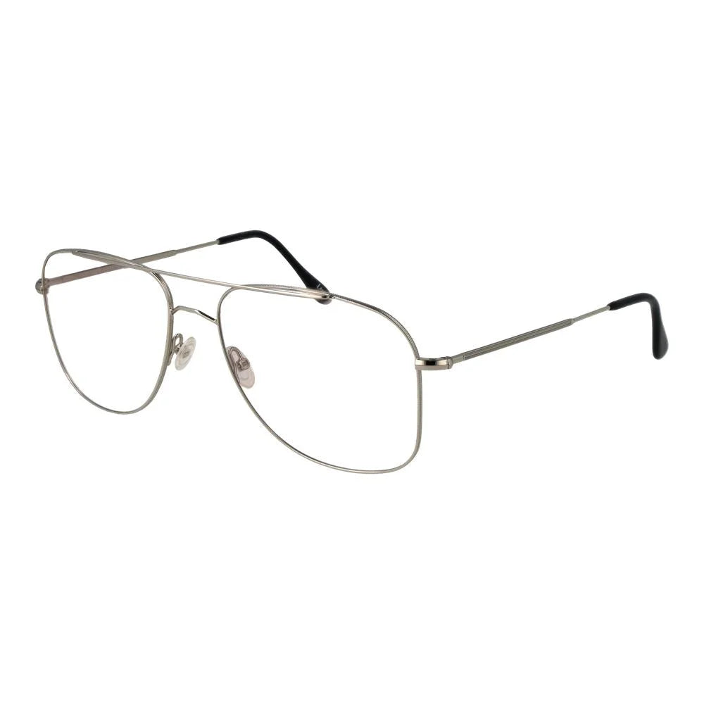 Andy Wolf Silver Unisex Glasses Frame - Eyeglasses