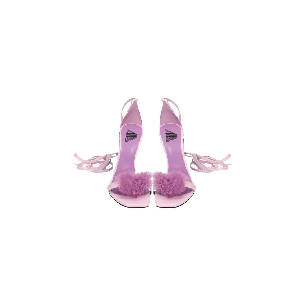 Aniye By Purple Leather High Heel Pumps - EU41/US11