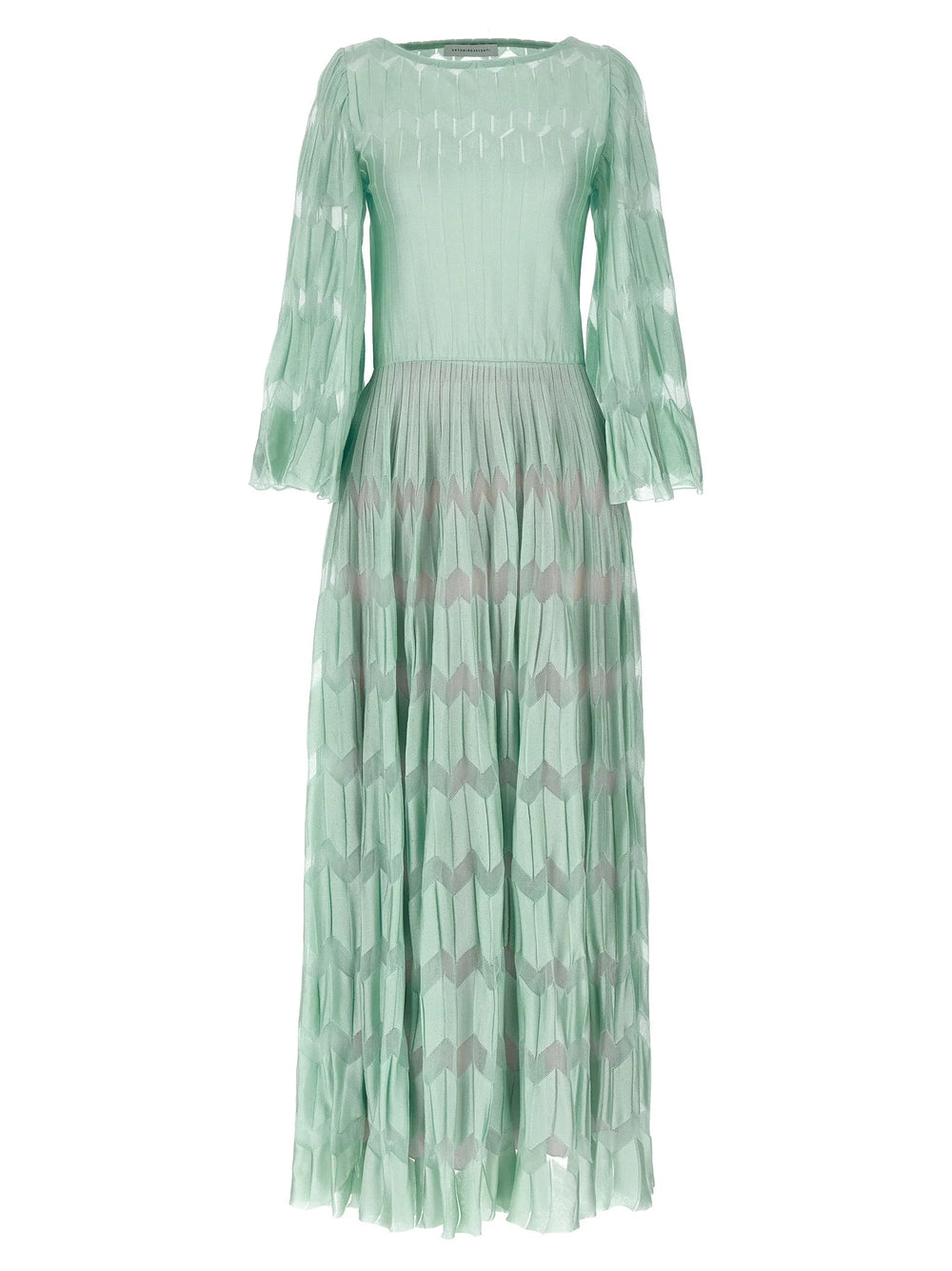 ANTONINO VALENTI Bicolor Viscose Long Dress - IT38