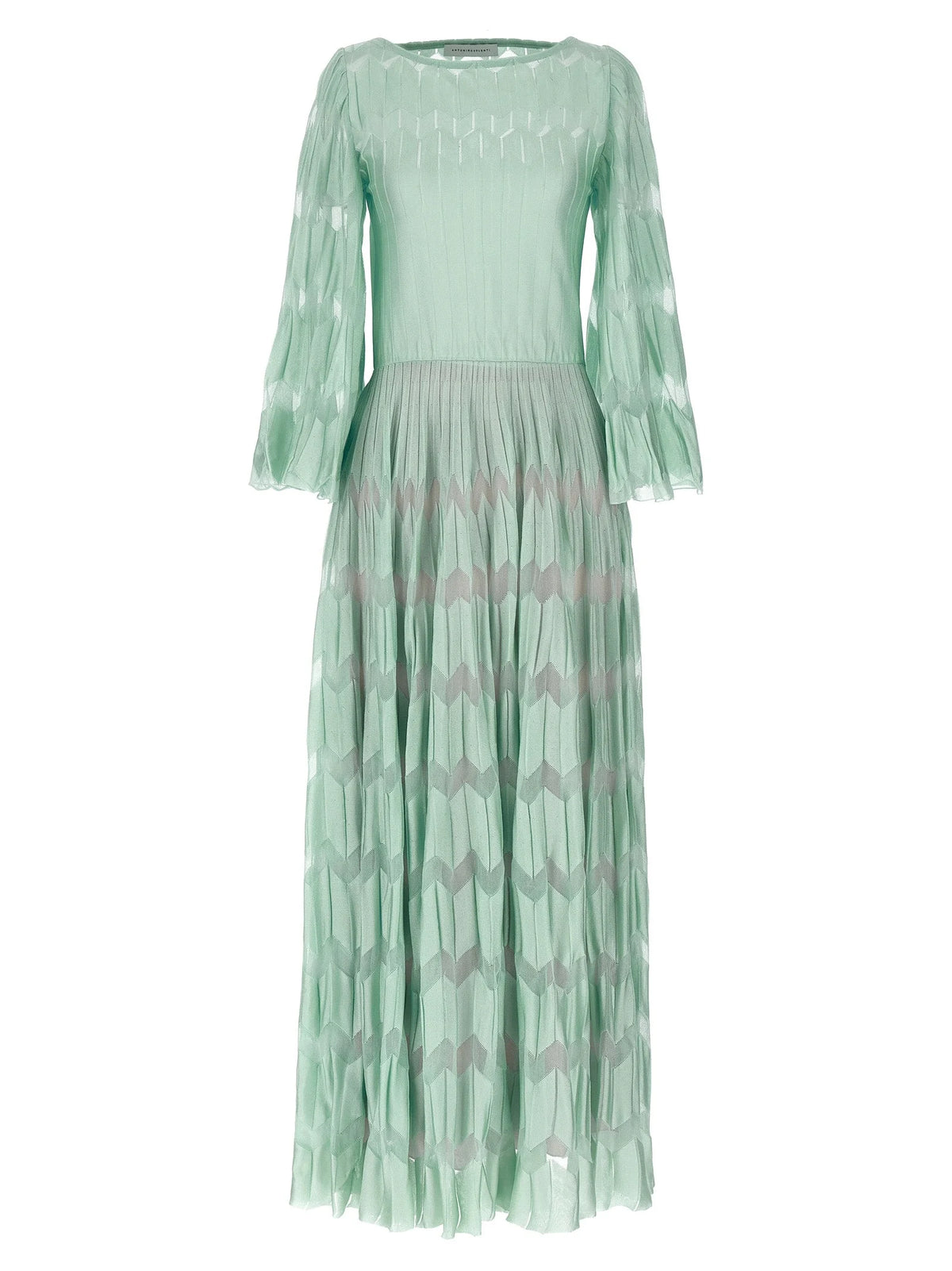 ANTONINO VALENTI Bicolor Viscose Long Dress - IT38