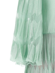 ANTONINO VALENTI Bicolor Viscose Long Dress - IT38