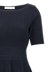 ANTONINO VALENTI Blue Viscose Midi Dress - IT38
