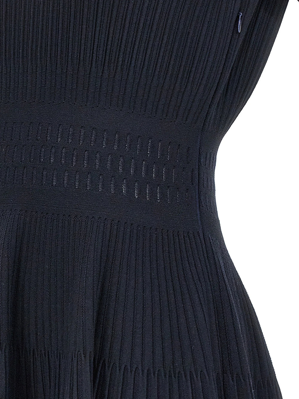 ANTONINO VALENTI Blue Viscose Midi Dress - IT38